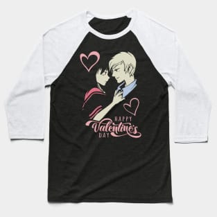 Valentine's Day Lovers Anime Cartoon Gift For The Adopted Baseball T-Shirt